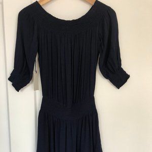 NWT Navy Aritzia/Sunday Best Jocasta dress